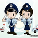 Illustration for article titled Beijing Polices the Internet with Cartoon Officers